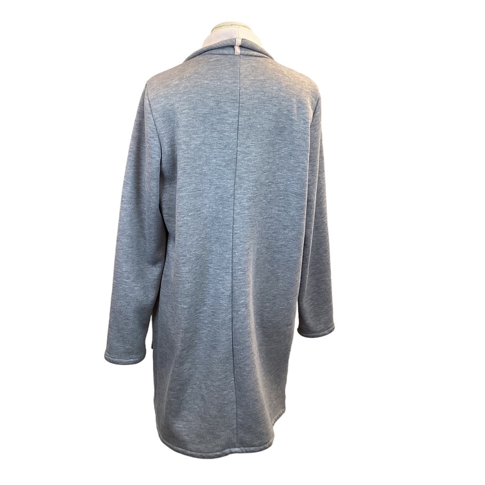 Fabletics Moscow Fleeced-Lined Open Cardigan Gray… - image 5